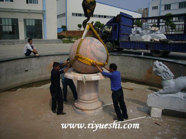 武漢風(fēng)水球安裝