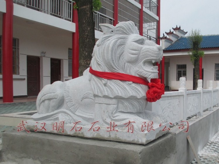 武漢石雕獅子