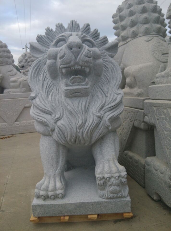 武漢石雕獅子