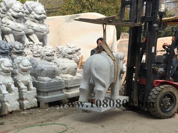 漢口石雕大象