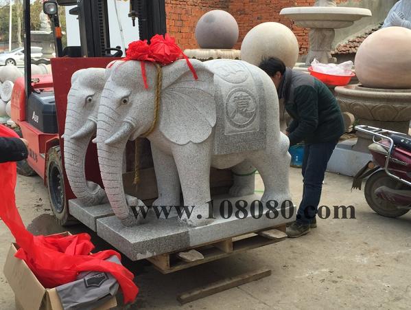 武昌石雕大象