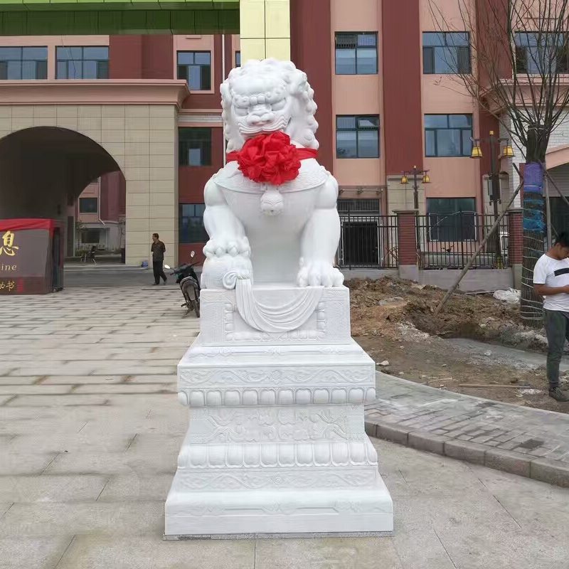 武漢漢白玉獅子