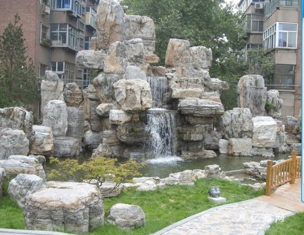 武漢龜紋石假山